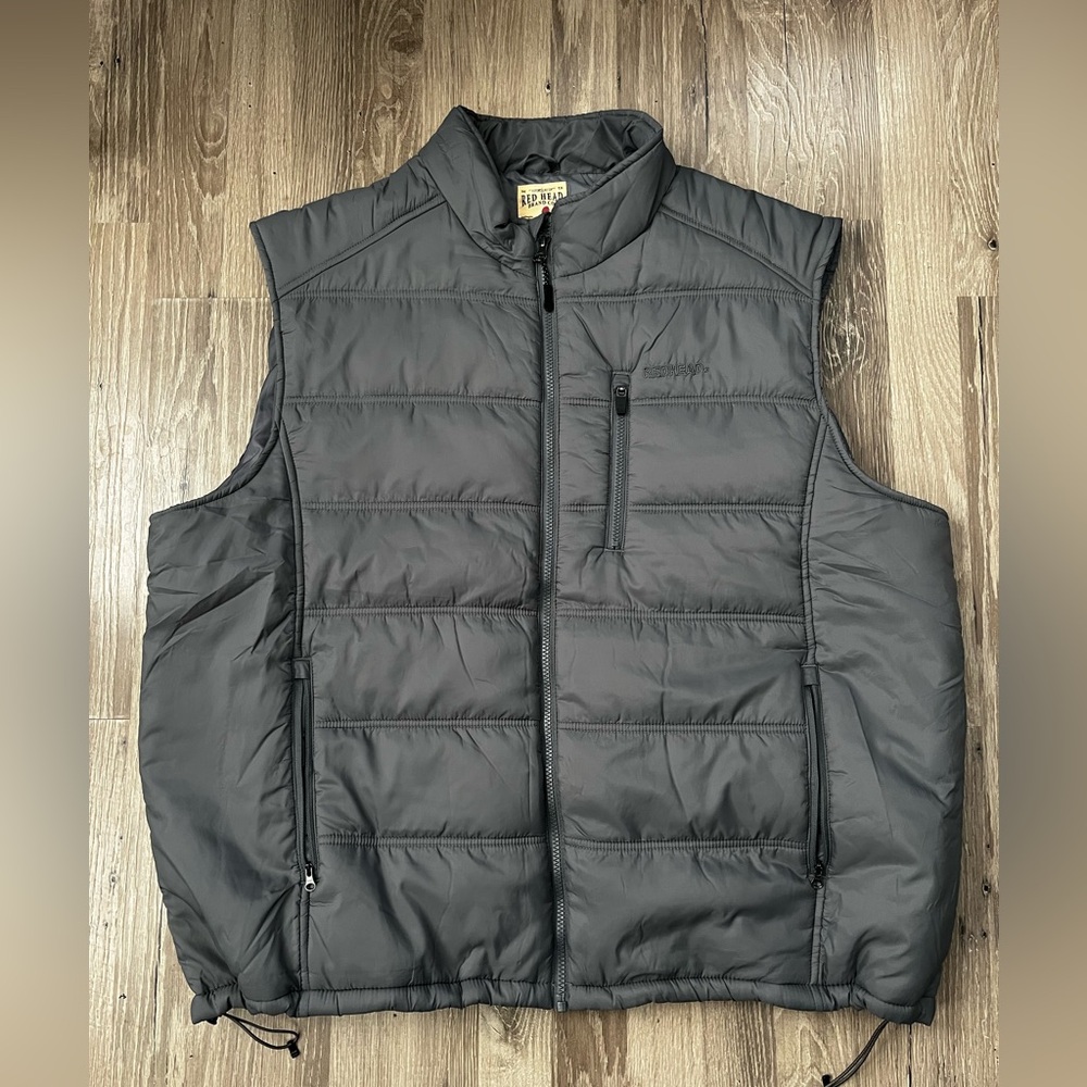 NWOT Redhead puffy vest/3X